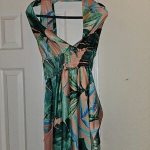 Summer halter dress